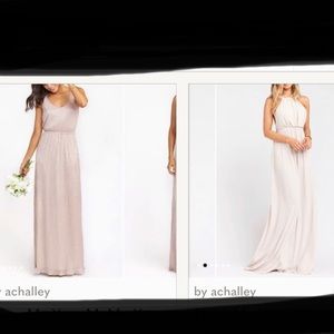 2 dresses- SMYM Bridesmaid Bundle